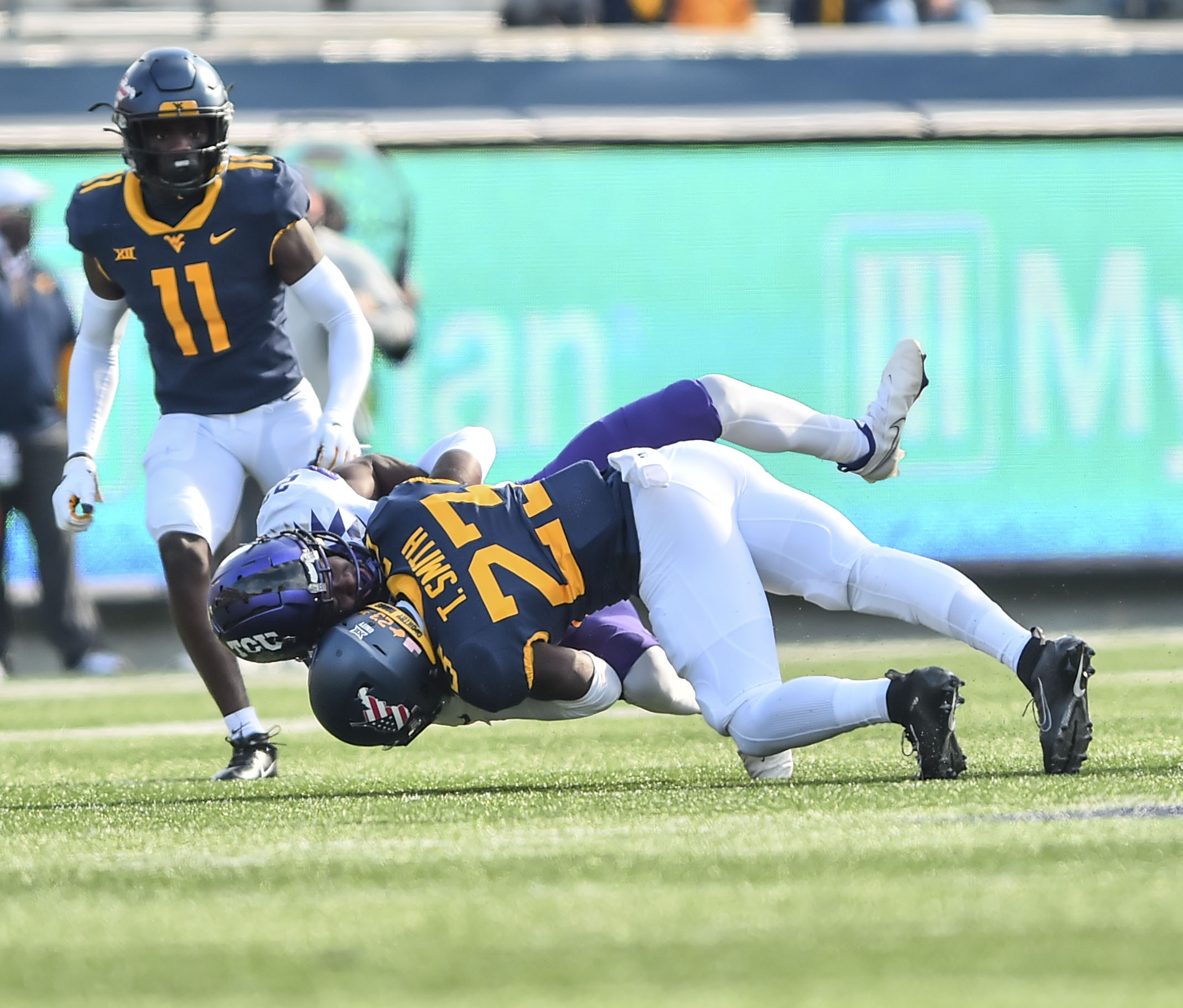 WVU FOOTBALL NOTEBOOK: Tykee Smith starring on defense; Leddie Brown has big day; TCU continues special teams struggles